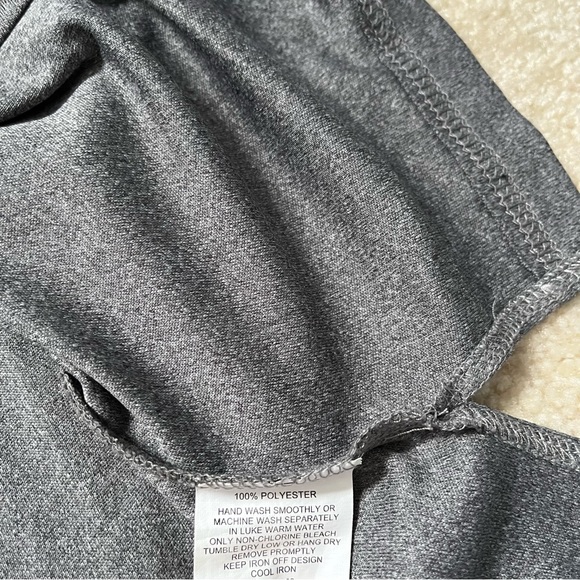 Colosseum University of Illinois Fighting Illini Polo Mens S Gray Embroidered - Picture 6 of 8